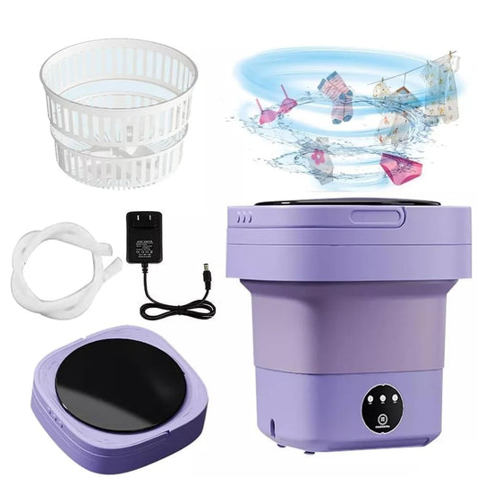Semi Auto Mini Washing Machine Foldable