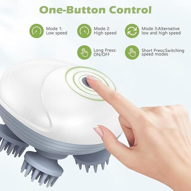 Scalp, Body & Head Massager for Hair Growth