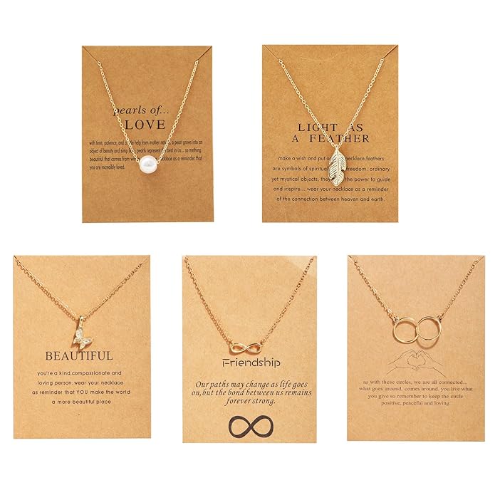 Fashion 5 Pcs Combo Latest Stylish Jewellery Set for Women Pendant Necklace