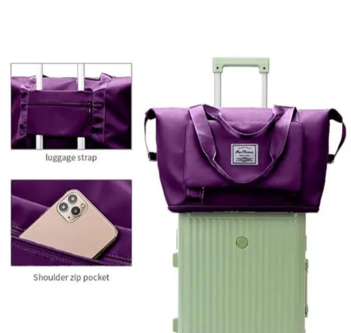 Foldable, Waterproof, Lightweight Multipurpose Bag For Women