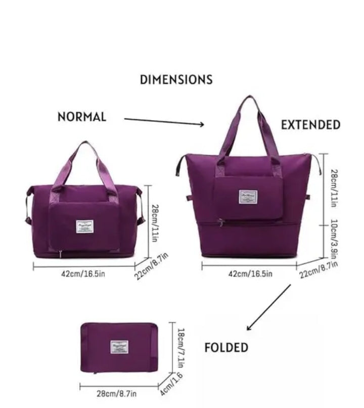 Foldable, Waterproof, Lightweight Multipurpose Bag For Women