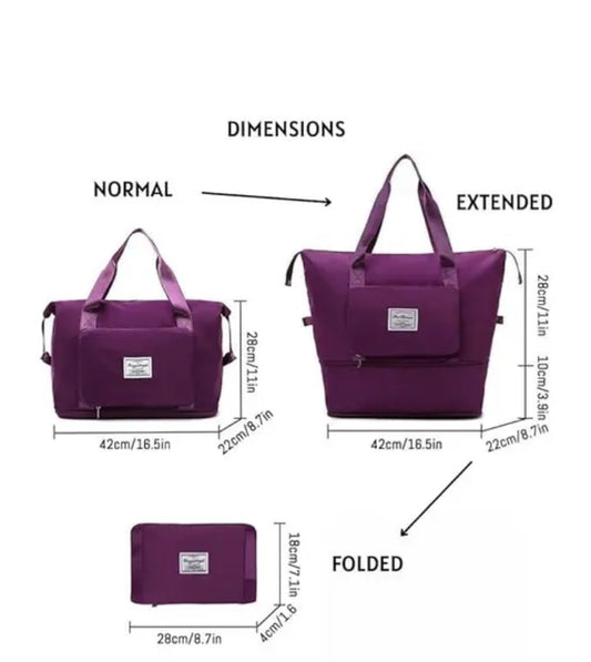 Foldable, Waterproof, Lightweight Multipurpose Bag For Women