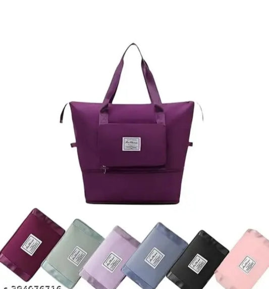 Foldable, Waterproof, Lightweight Multipurpose Bag For Women