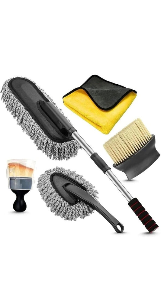 6 Pcs Microfiber Car Duster Combo Pack